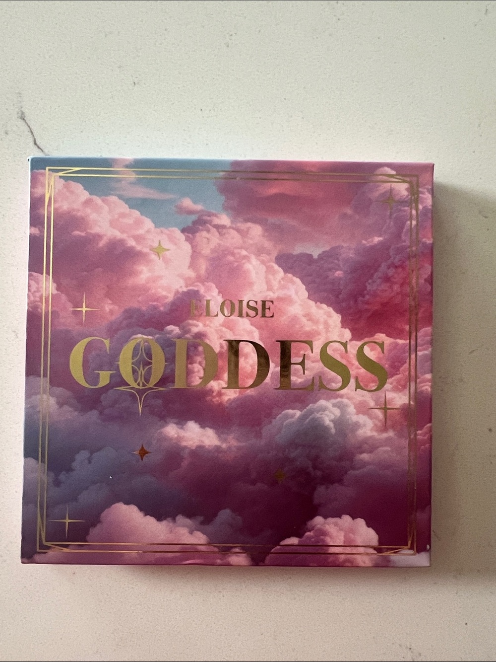 Goddess Eyeshadow Palette by LOISE — Pink Purple Cloud Design